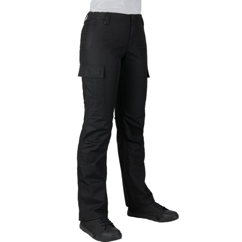 LA Police Gear Stretch Ops Women's Black Tactical Pants - Size 0-2 Short